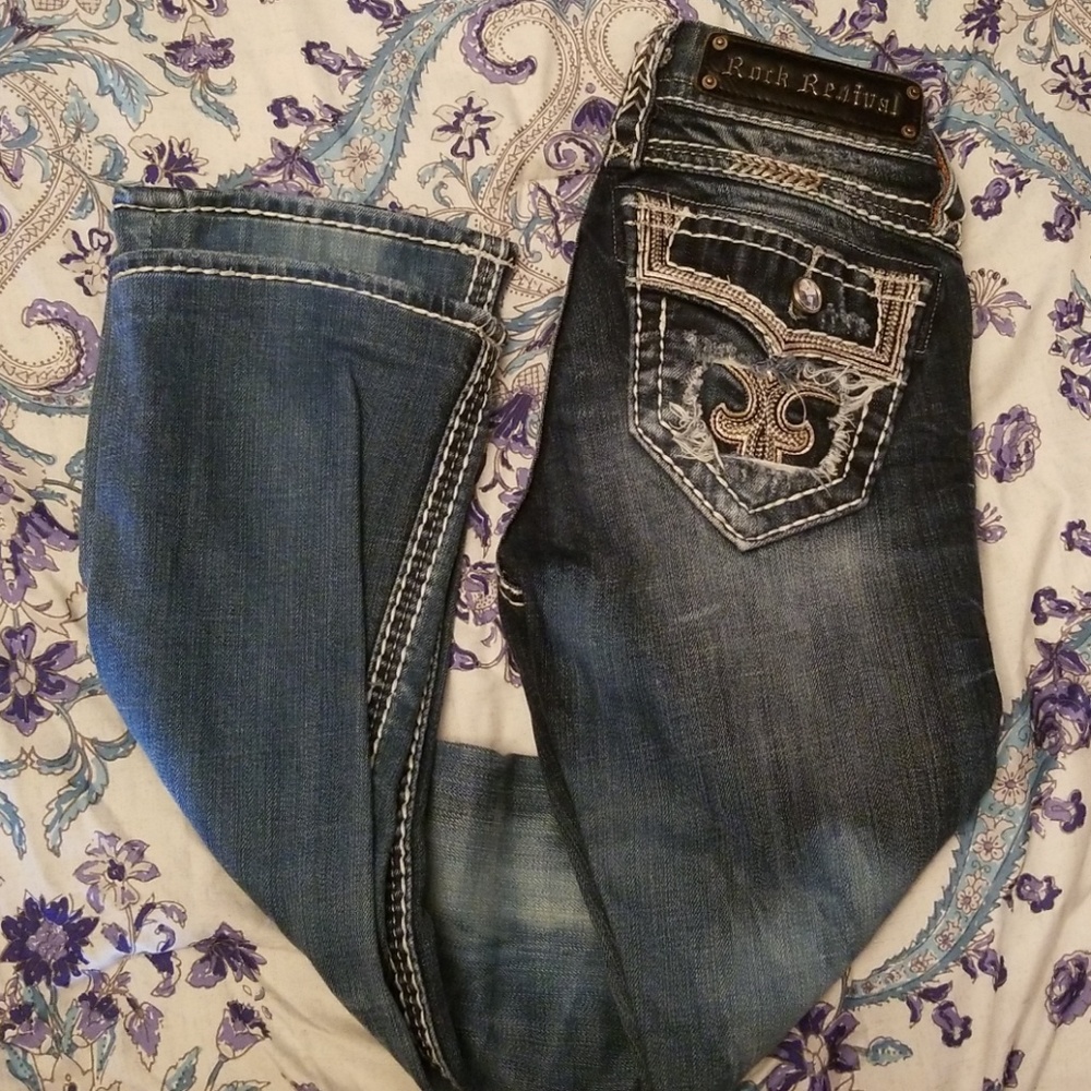Rock revival jeans